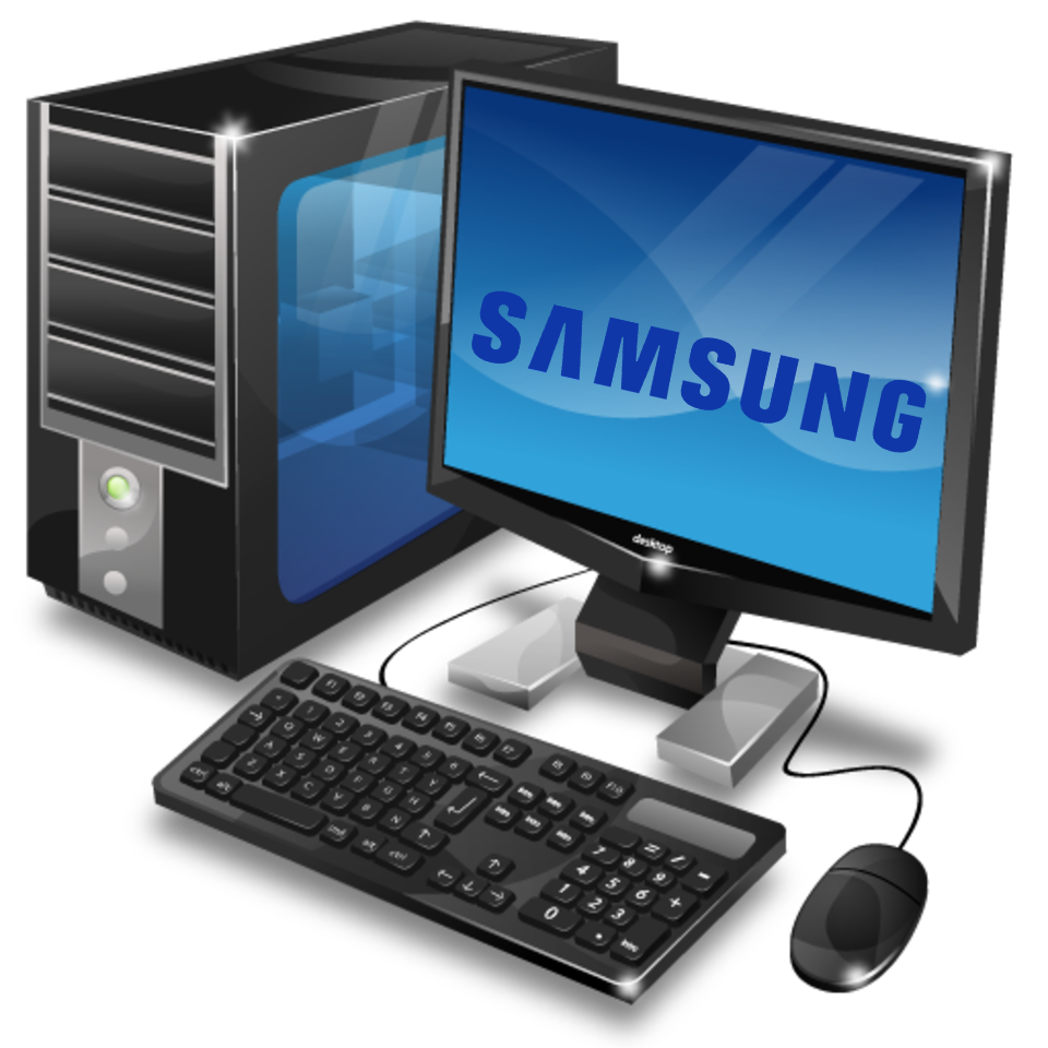 More Computer Desktop Samsung Branded Core 2 Duo Computer Full Set Used